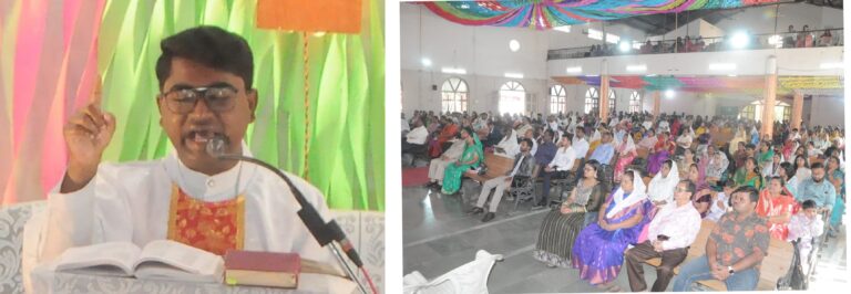 ख्रिस्तजन्मोत्सव सप्ताह कार्यकमांतर्गत नववर्षाचे स्वागत