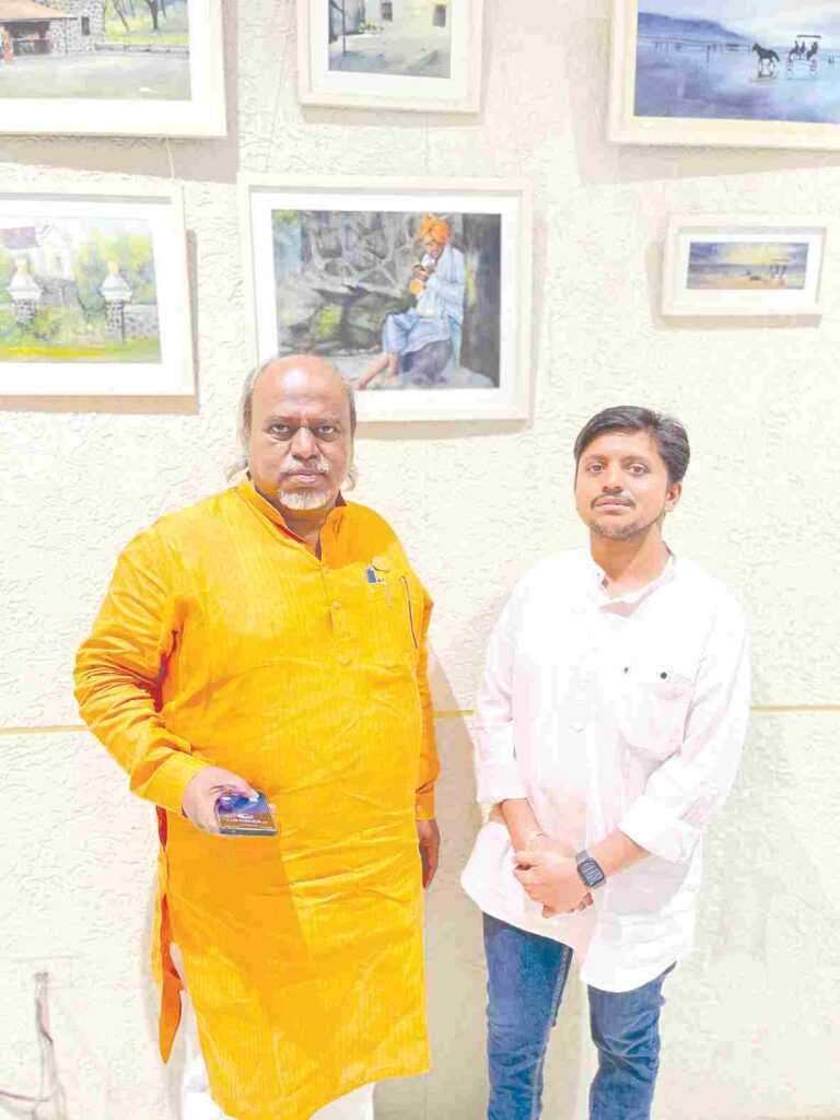 चित्रकलेच्या माध्यमातून आपला इतिहास संस्कृती  पुढच्या पिढीकडे पोचवण्याचे एक माध्यम आहे