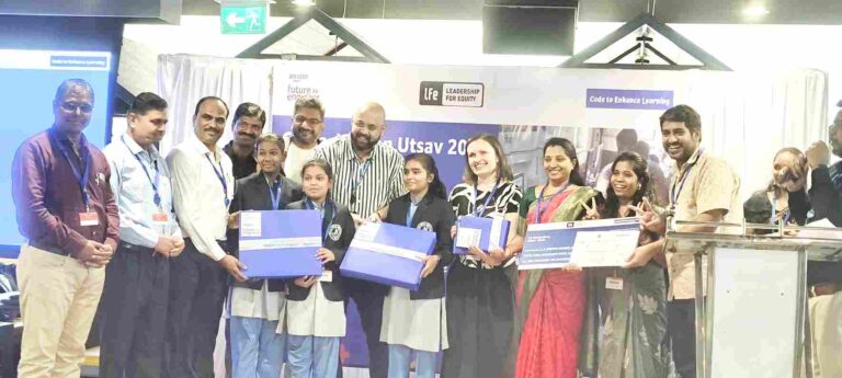 पुण्याच्या हॅकेथॉन उत्सवात अहिल्यानगर येथील  बाबुर्डी घुमट जिल्हा परिषद शाळा राज्यात प्रथम