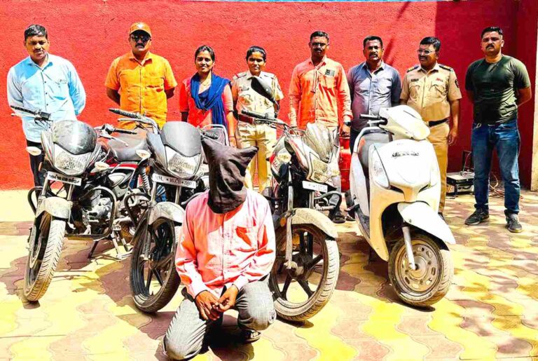 नगर शहर परिसरातून दुचाया  चोरणारा सराईत आरोपी पकडला
