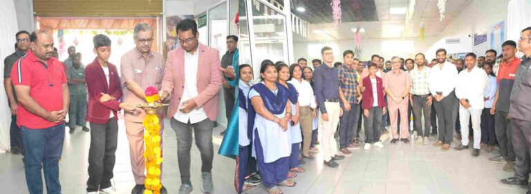 भनसाळी टिव्हिएसचे अद्ययावत आधुनिक वर्कशॉपचे उद्घाटन