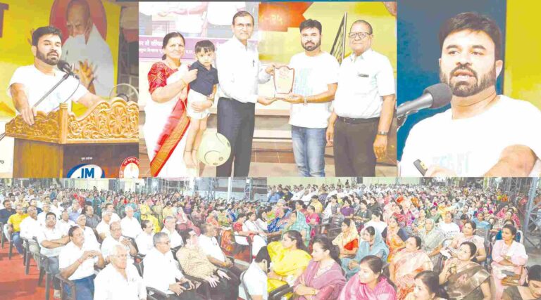 स्वस्थ जीवन आणि रोग मुक्तिचा संदेश देणार्‍या  व्याख्यानाने अहिल्यानगरमधील श्रोते भारावल
