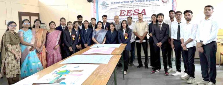 डॉ.विखे पाटील अभियांत्रिकीमध्ये इलेसा २०२५ उत्साहात