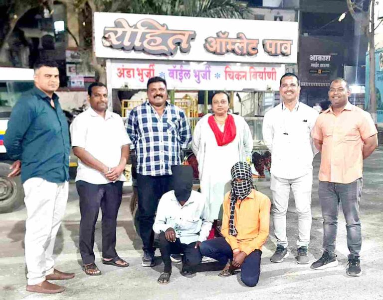 ऑमलेट-पावची हातगाडी चोरी करणार्‍या आरोपीस पकडले