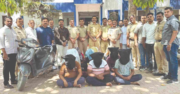 निंबळक शिवारात दहशत करणारी टोळी गजाआड