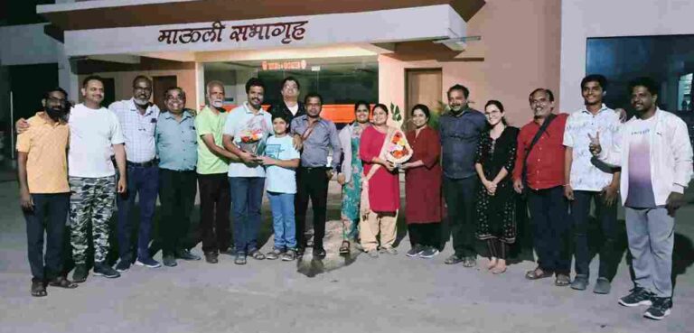 हिंदी राज्य नाट्य स्पर्धेच्या अंतिम फेरीत  अहिल्यानगरच्या ‘अम्मो’ने मारली बाजी