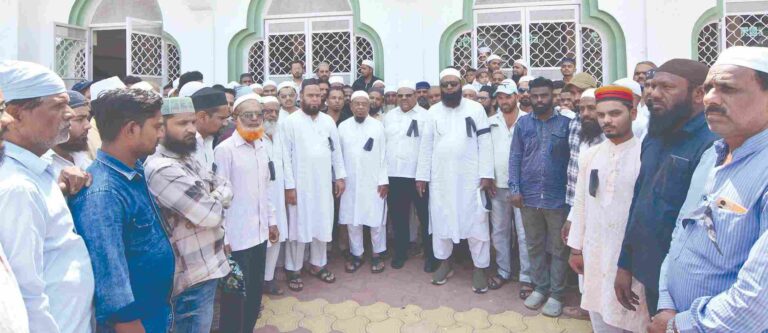 पहलगाम येथील हल्ल्याचा मुस्लिम समाजाकडून निषेध