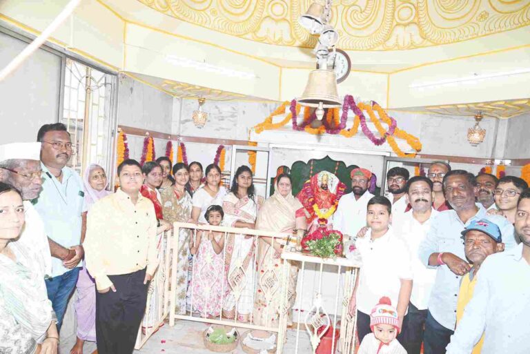 गौरीशंकर मित्र मंडळ (ट्रस्ट) येथे  नवरात्र उत्सवानिमित्त घटस्थापना